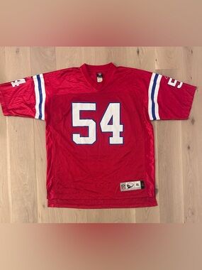 Vintage Reebok Teddy Bruschi New England Patriots NFL Football Jersey